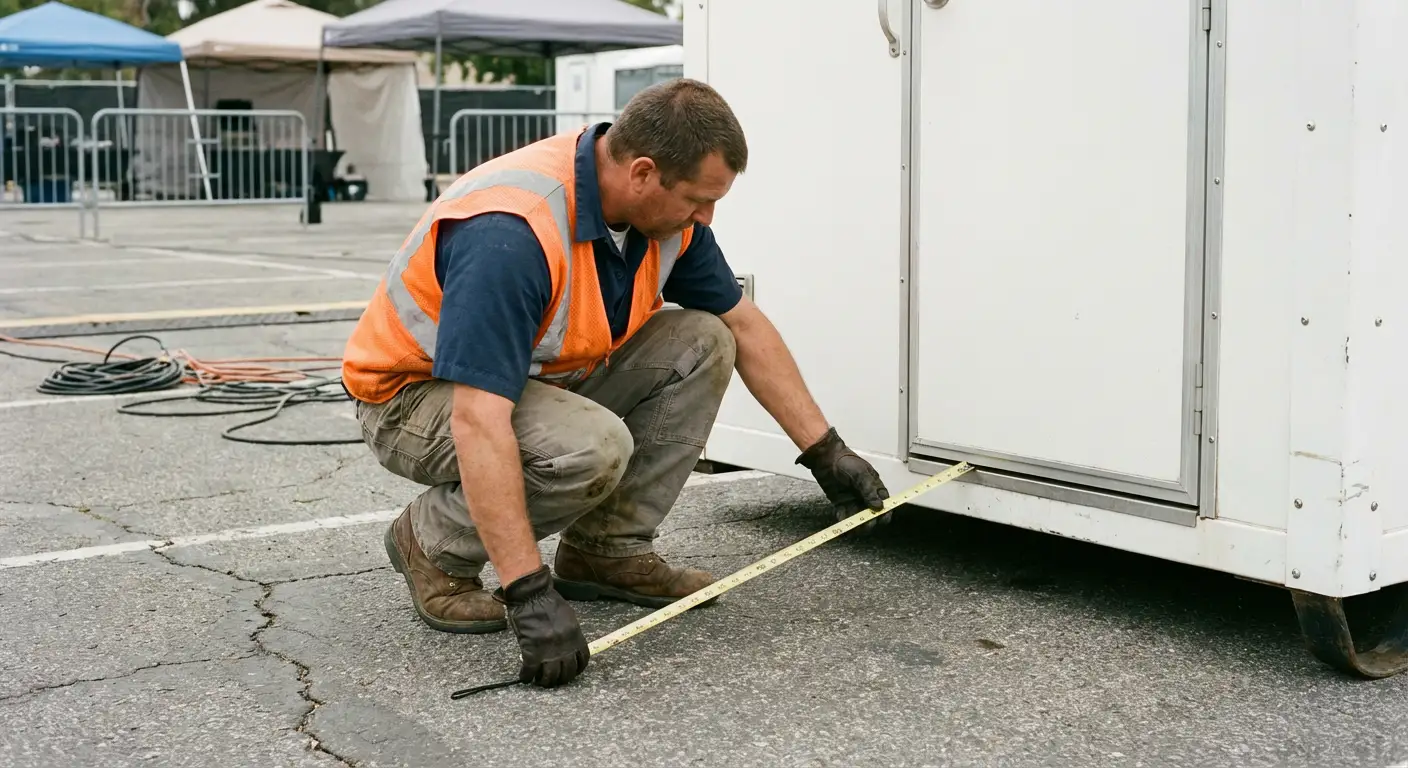 ADA site compliance assessment in Bakersfield, CA